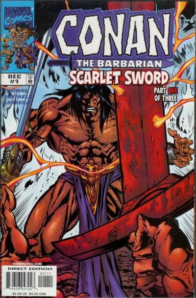 Conan: Scarlet Sword cover — © Marvel Comics