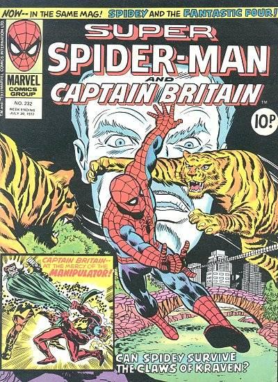 Super Spider-Man and Captain Britain #232