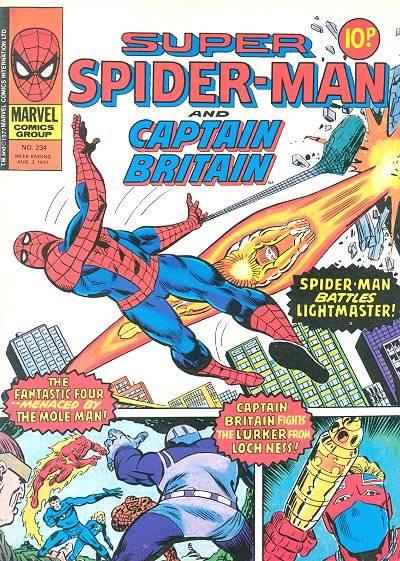 Super Spider-Man and Captain Britain #234