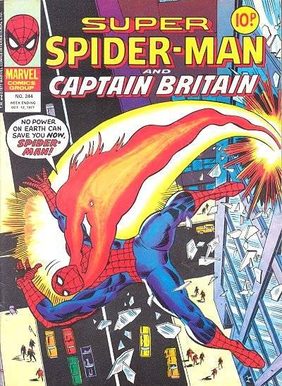 Super Spider-Man and Captain Britain #244