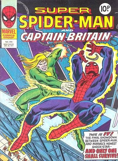 Super Spider-Man and Captain Britain #246