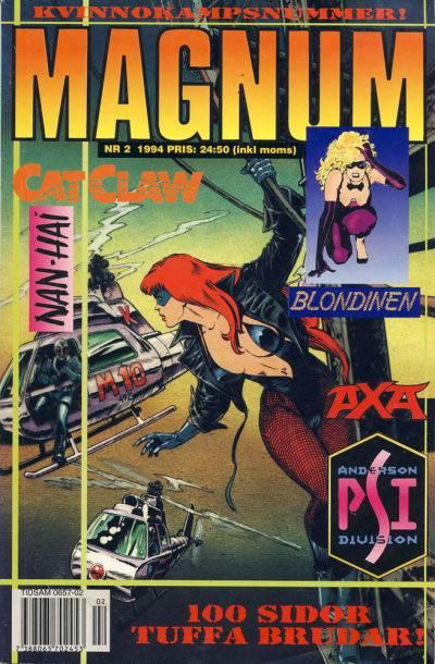 Magnum Comics #199402 cover