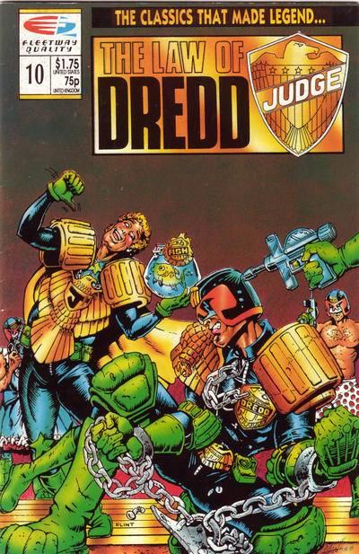 The Law of Dredd #10 cover