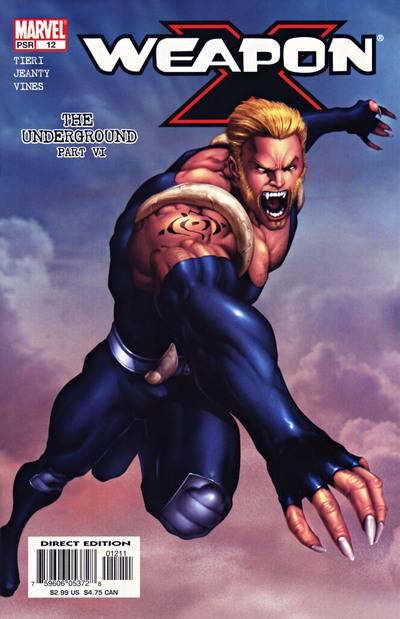 Weapon X #12 cover