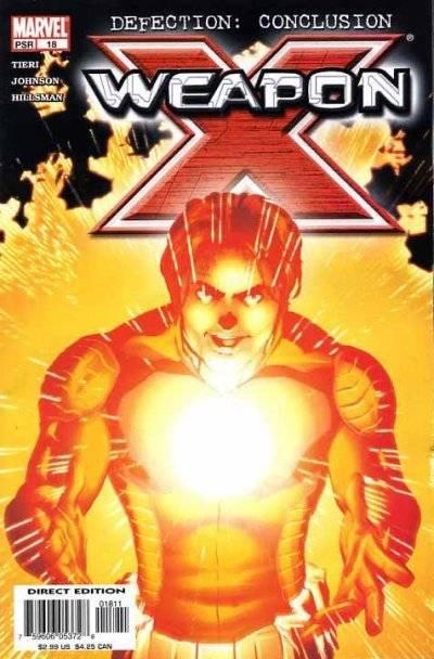 Weapon X #18 cover