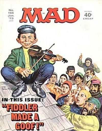 MAD #156 cover