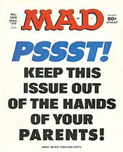 MAD #195 cover