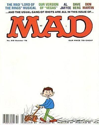 MAD #210 cover