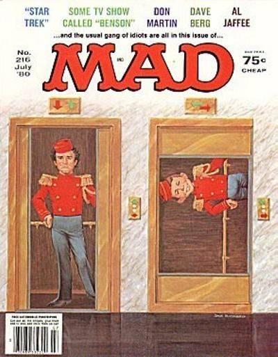 MAD #216 cover