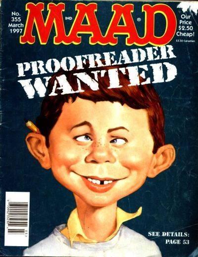 MAD #355 cover