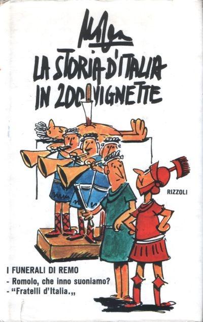 La Storia d'Italia in 200 Vignette cover — © Rizzoli Lizard