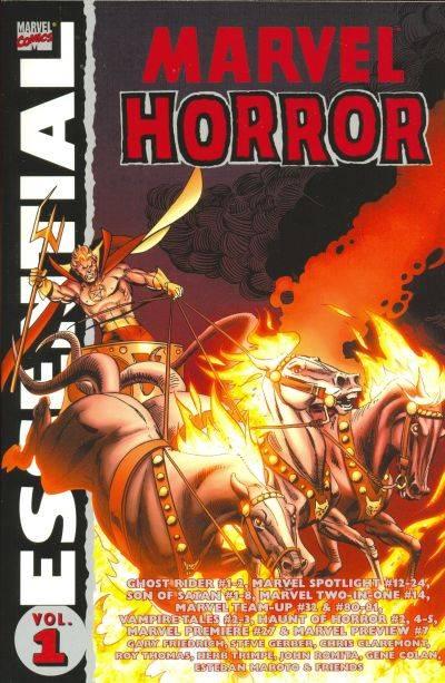 Essential Marvel Horror cover — © Marvel