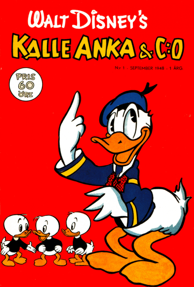 Kalle Anka & C:o cover — © Egmont Comics