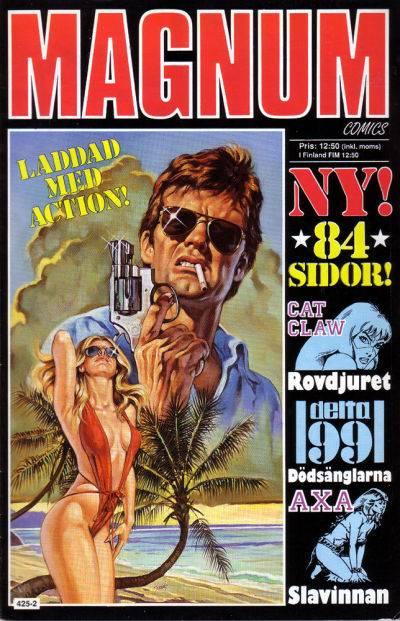Magnum Comics #198802 cover
