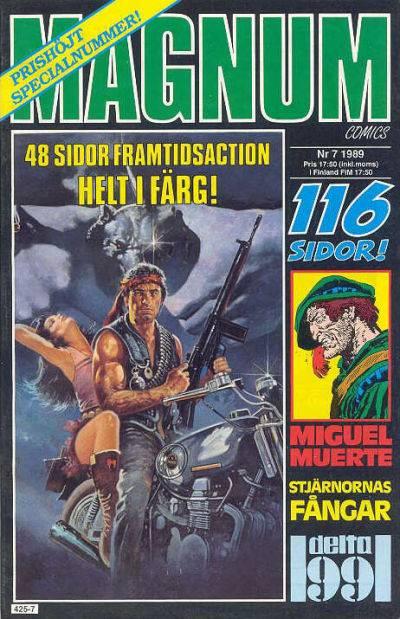 Magnum Comics #198907 cover