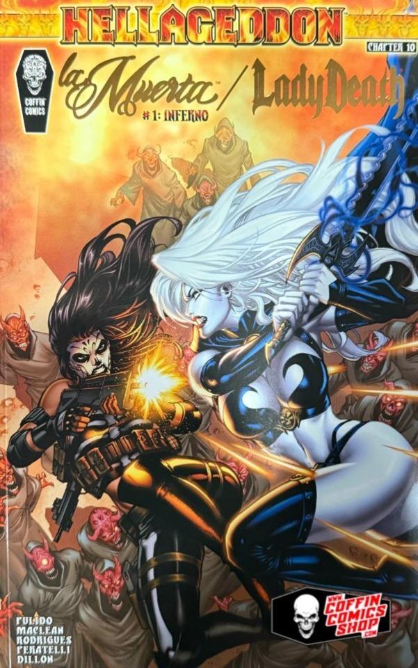 La Muerta/Lady Death: Inferno #1 cover