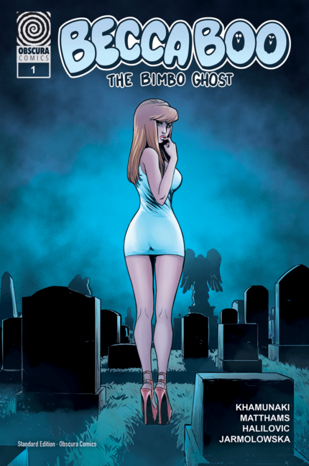 Becca Boo the Bimbo Ghost #1 cover