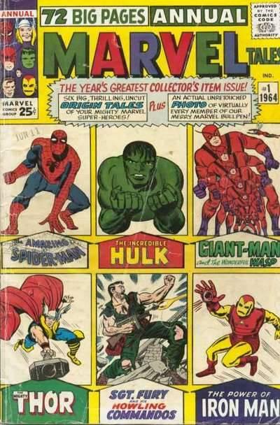 Marvel Tales Annual cover — © Marvel