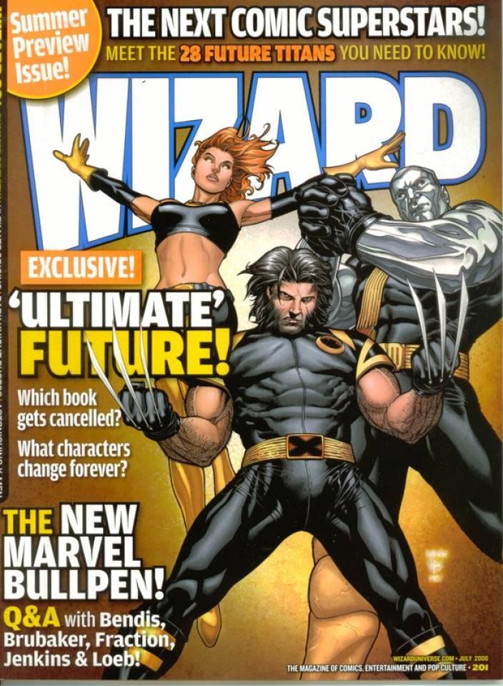 Wizard: The Comics Magazine #201 cover