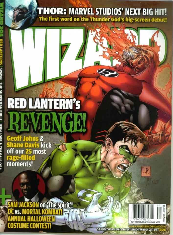 Wizard: The Comics Magazine #205 cover