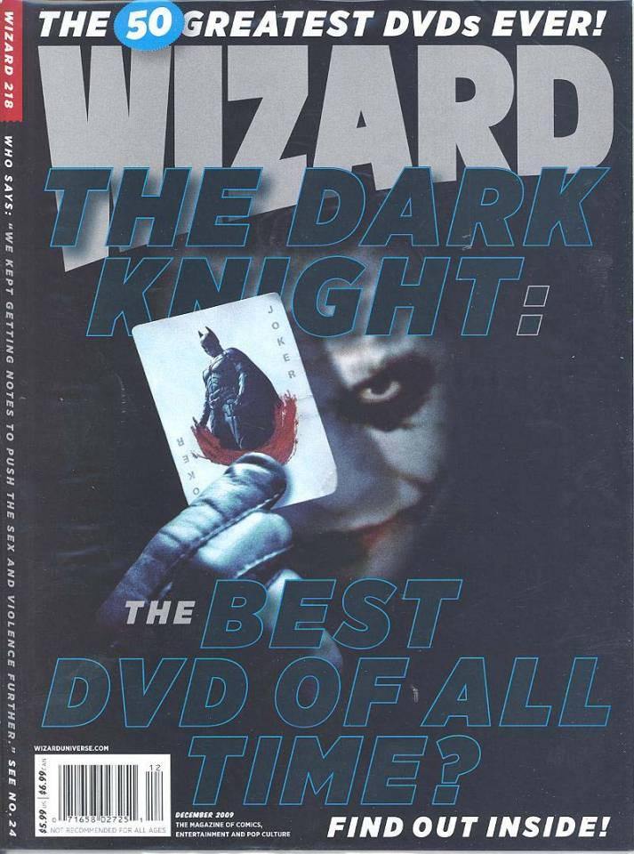 Wizard: The Comics Magazine 218