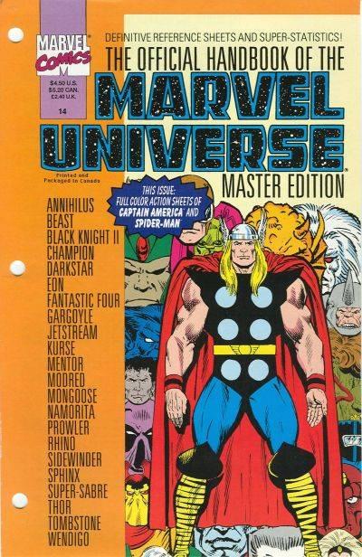 The Official Handbook of the Marvel Universe: Master Edition #14