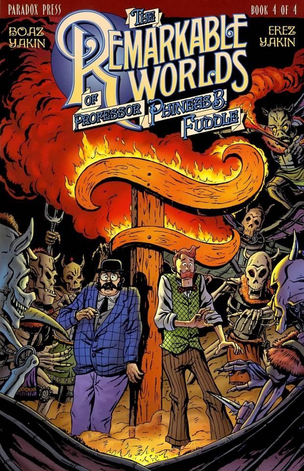The Remarkable Worlds of Professor Phineas B. Fuddle #4 cover