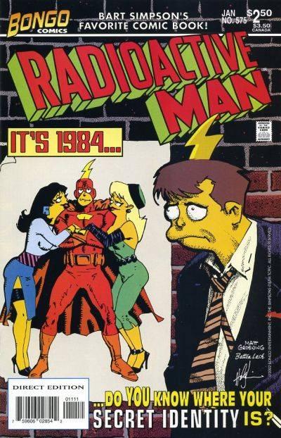 Bongo Comics Presents Radioactive Man #5