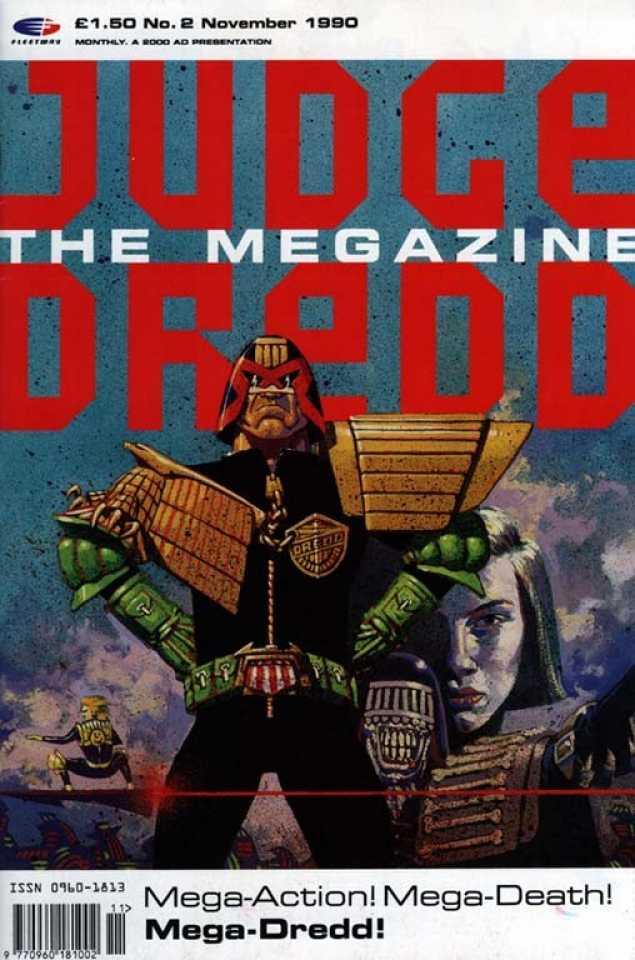 Judge Dredd: The Megazine #2 cover