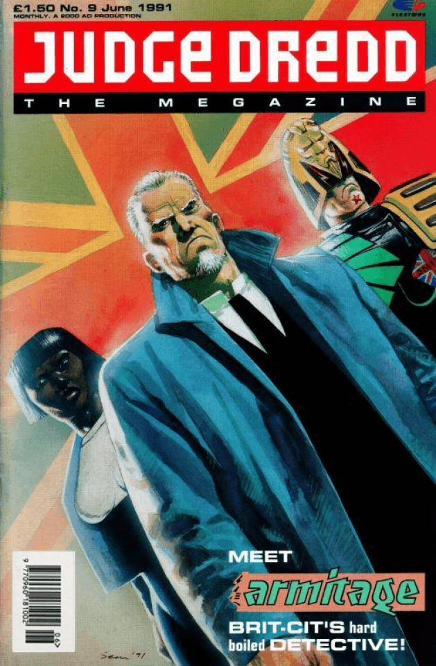 Judge Dredd: The Megazine #9 cover