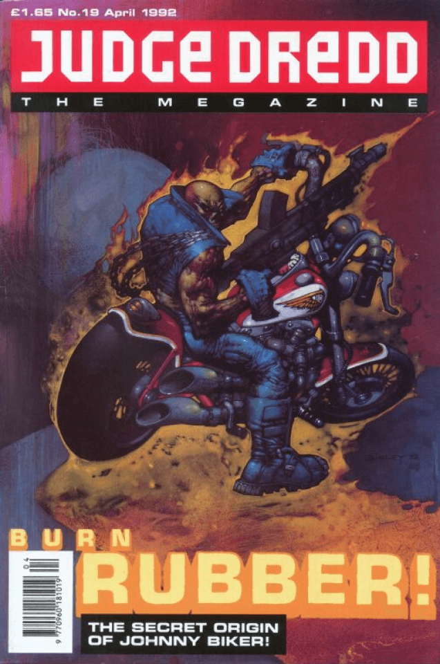 Judge Dredd: The Megazine #19 cover