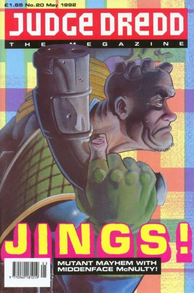 Judge Dredd: The Megazine #20 cover