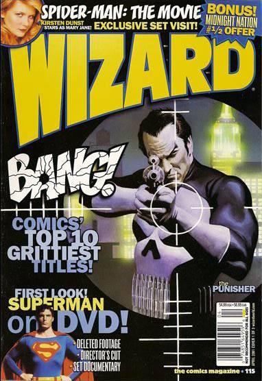 Wizard: The Comics Magazine #115 cover