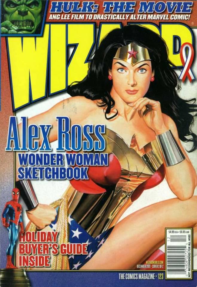 Wizard: The Comics Magazine #123 cover