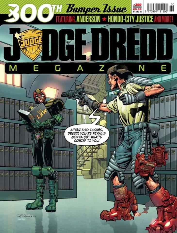 Judge Dredd Megazine #300 cover