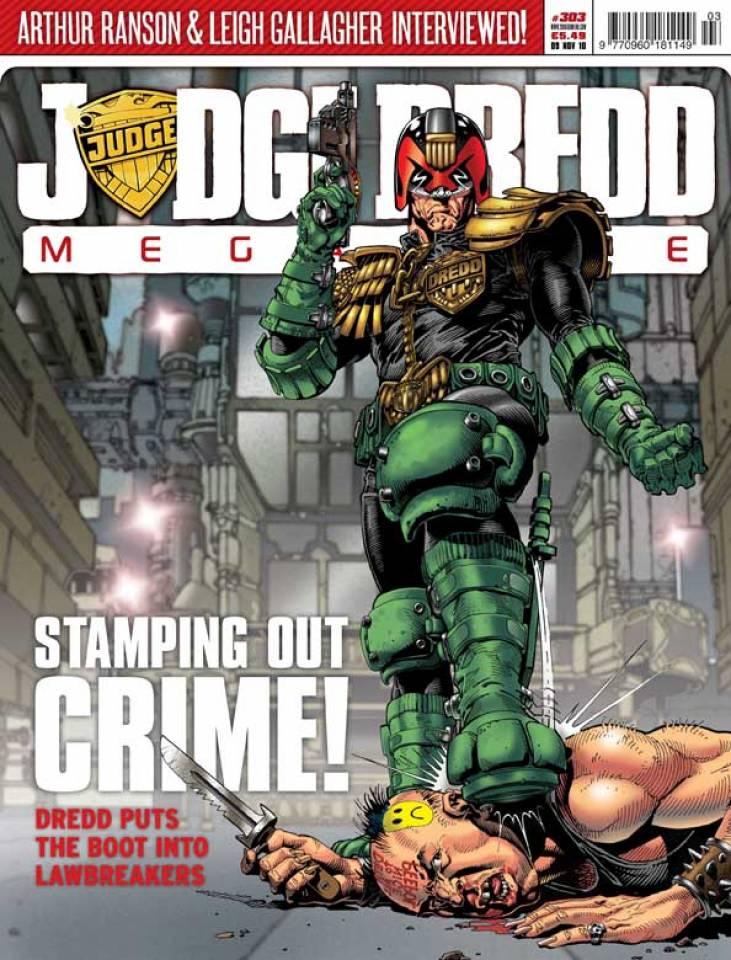 Judge Dredd Megazine #303 cover