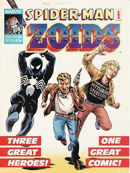Spider-Man and Zoids #34