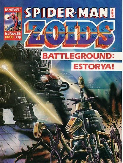 Spider-Man and Zoids #35