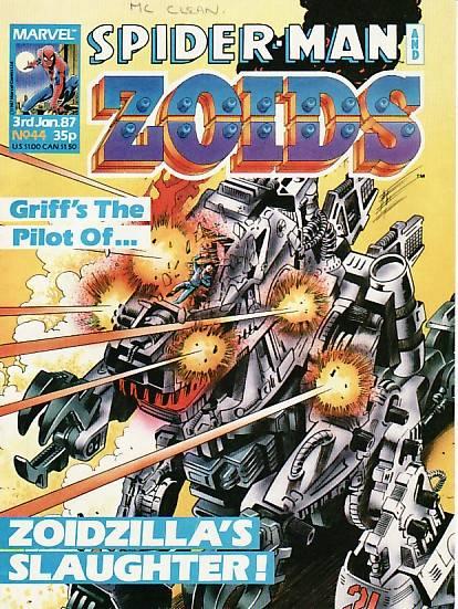 Spider-Man and Zoids #44