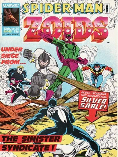 Spider-Man and Zoids #45