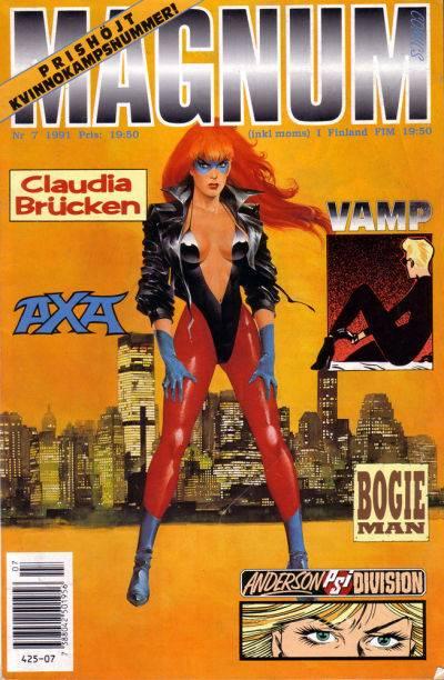 Magnum Comics #199107 cover