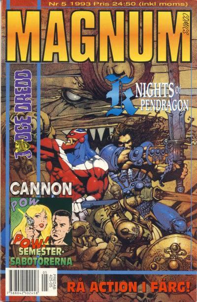 Magnum Comics #199305 cover