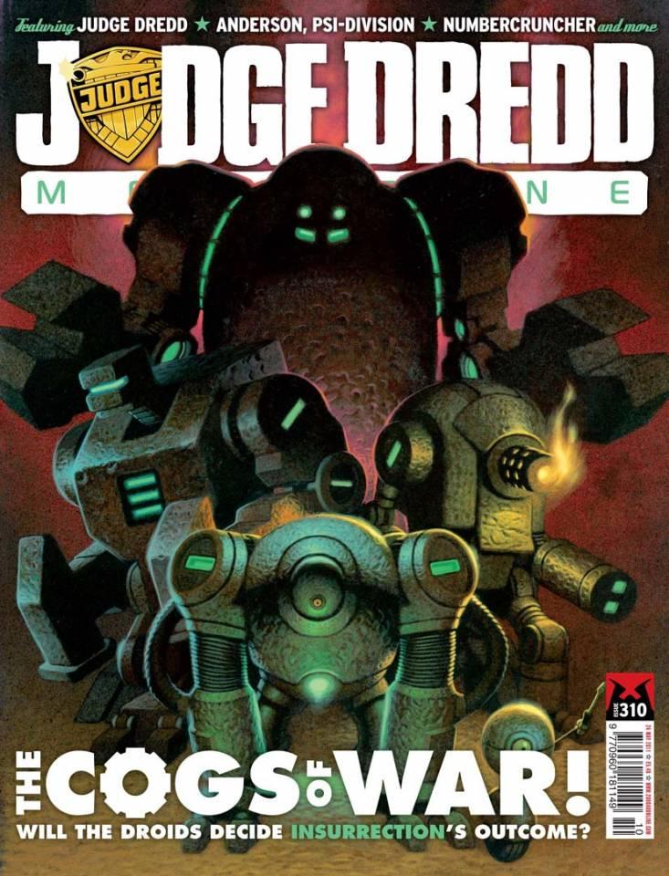 Judge Dredd Megazine #310 cover