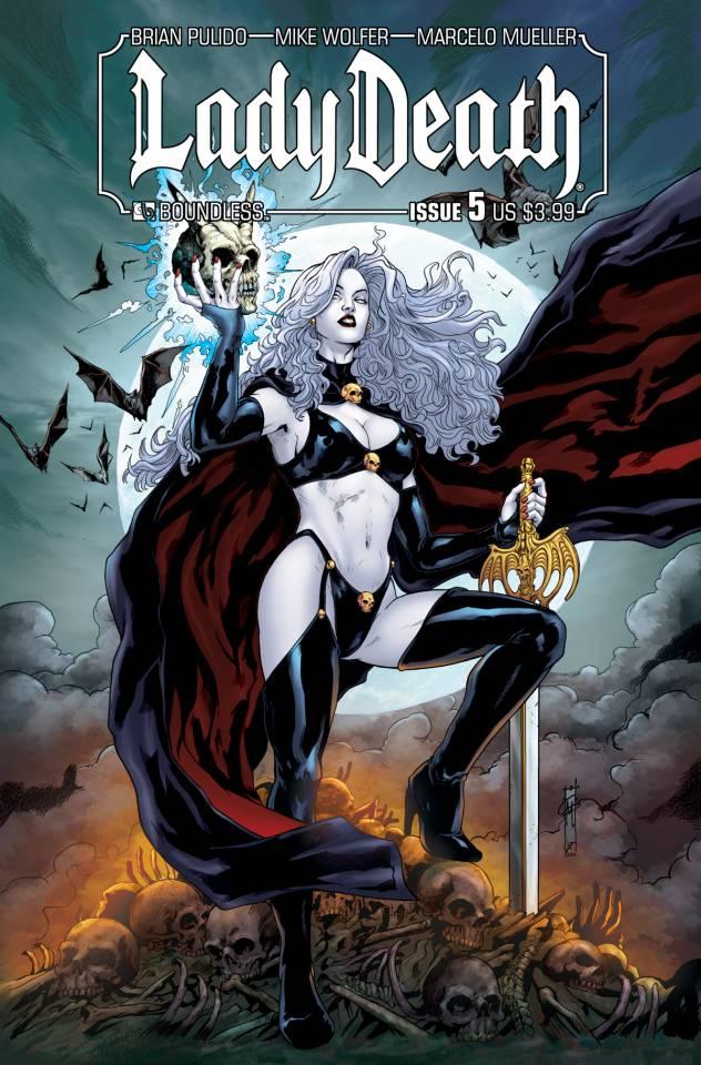 Lady Death #5 cover
