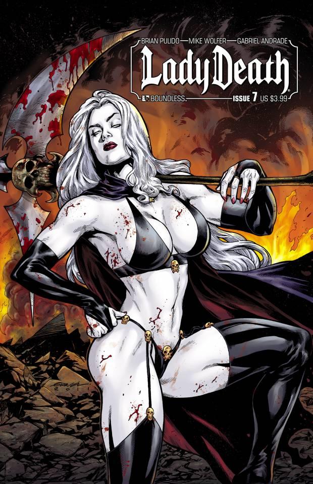 Lady Death #7 cover