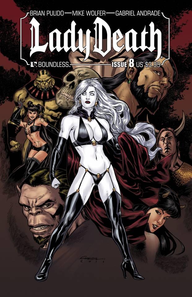 Lady Death #8 cover