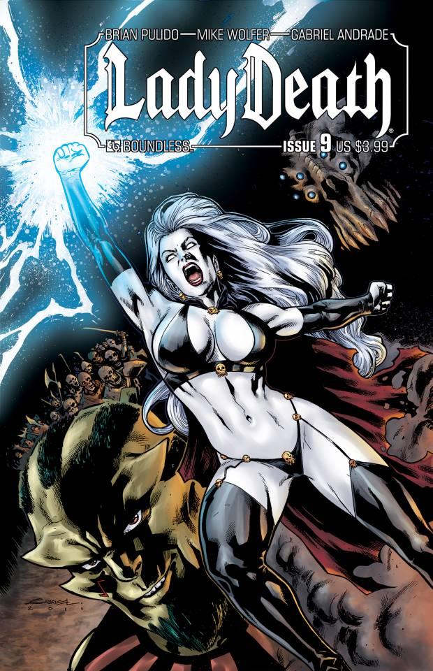 Lady Death #9 cover