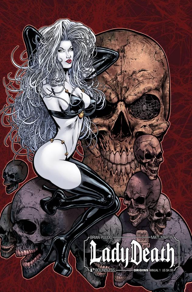 Lady Death: Origins Annual #1 cover