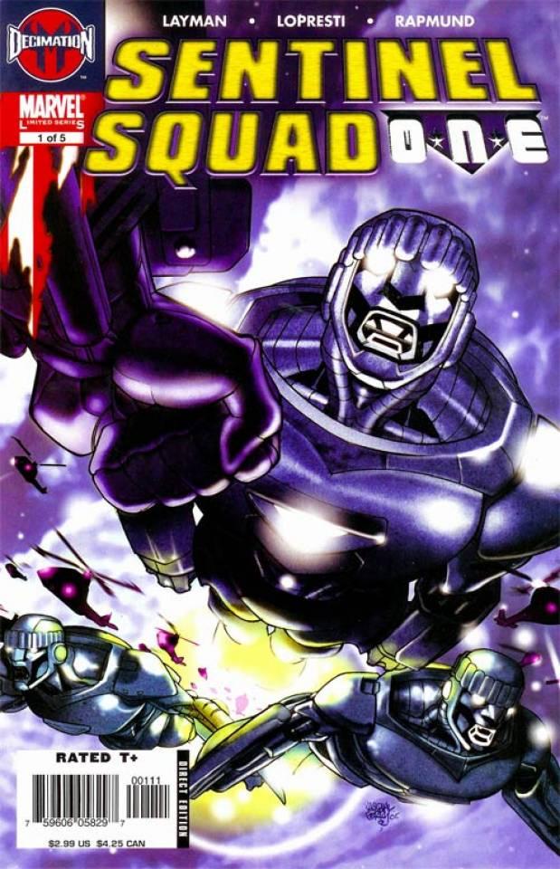 Sentinel Squad O*N*E cover — © Marvel