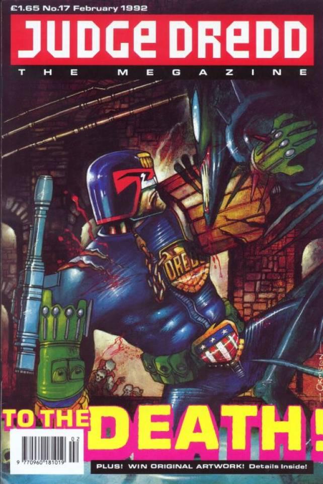 Judge Dredd: The Megazine #17 cover